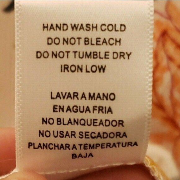 After Market Womens White Floral Long Sleeve Boho Blouse Small - Picture 6 of 7